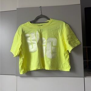 UGG Neon Yellow Short Sleeve Tee